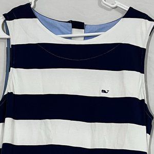 Vineyard Vines Nautical Navy Women's large Dress excellent condition